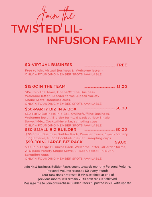 Twisted Lil-Infusion Party Business in a Box